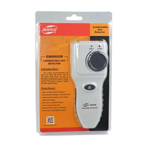 Детектор горючих газів Benetech GM8800B, фото 1