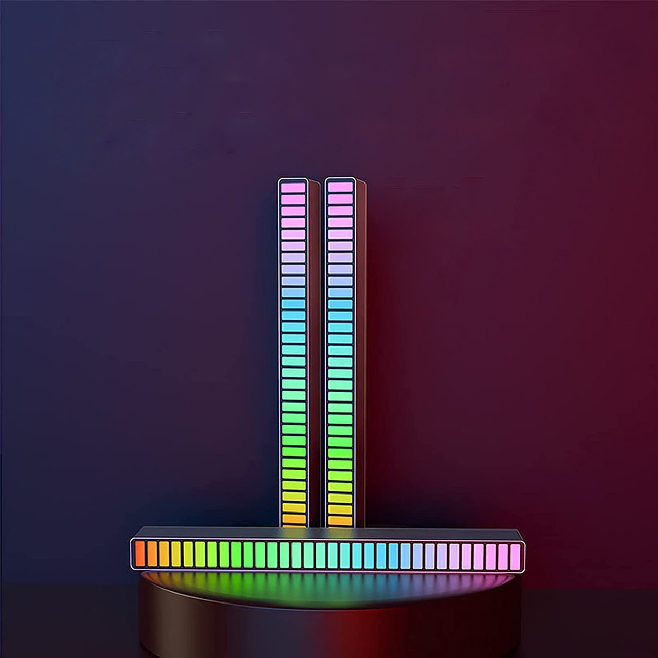Светодиодный RGB-светильник ритм звука для диджеев, дискотек, автомобиля, (БЕЗ АКУМУЛЯТОРА) - фото 4 - id-p1542061980