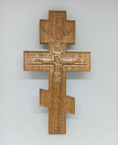 Купить Крест квадратный 30*16cm резная ольха, цена 350 ₴ — Prom.ua (ID ...