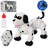 Собака Робот Інтерактивна Іграшка На Пульт У Типі Часів, Світло, Звук, Реагує на дотик