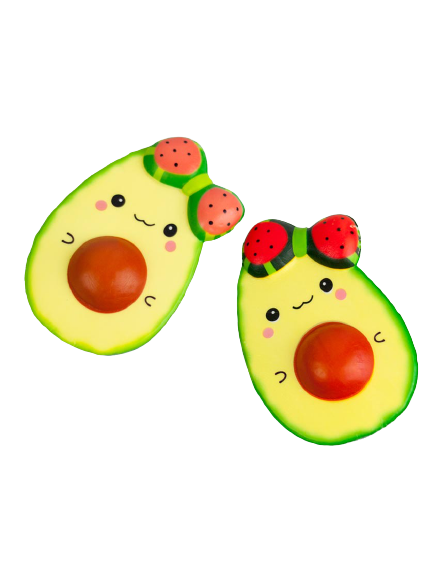 Дитяча іграшка-антистрес сквіш Авокадо F, фото 1