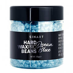 HARD WAXPRO BEANS OCEAN BLUE ВІСК ДЛЯ ДЕПІЛЯЦІЇ 100Г