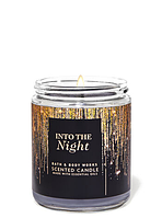 Однофитильная свеча ароматизированная Bath & Body Works - Into The Night