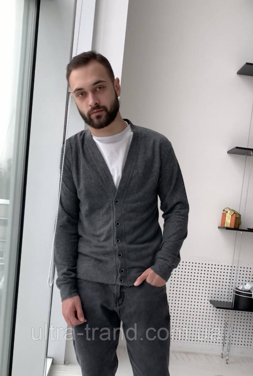 Чоловічі підліткові турецькі кардигани жакети кофти светра для чоловіків і підлітків