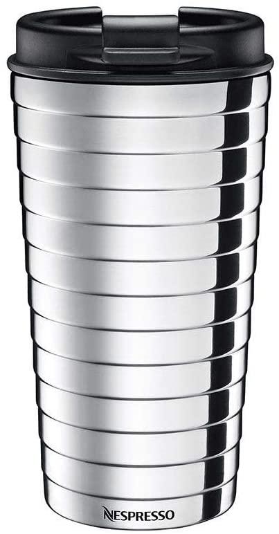 Термокухоль Nespresso TOUCH Travel Mug 345 мл (подвійні стінки неіржавка сталь)