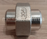 Американка нержавіюча Ду 50 під приварювання AISI 304, фото 3