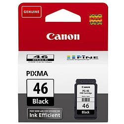 Картридж CANON PG-46 Black сумісний з принтерами Canon PIXMA E404 E464 E484