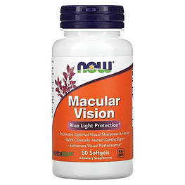 Macular Vision Now Foods 50 капсул