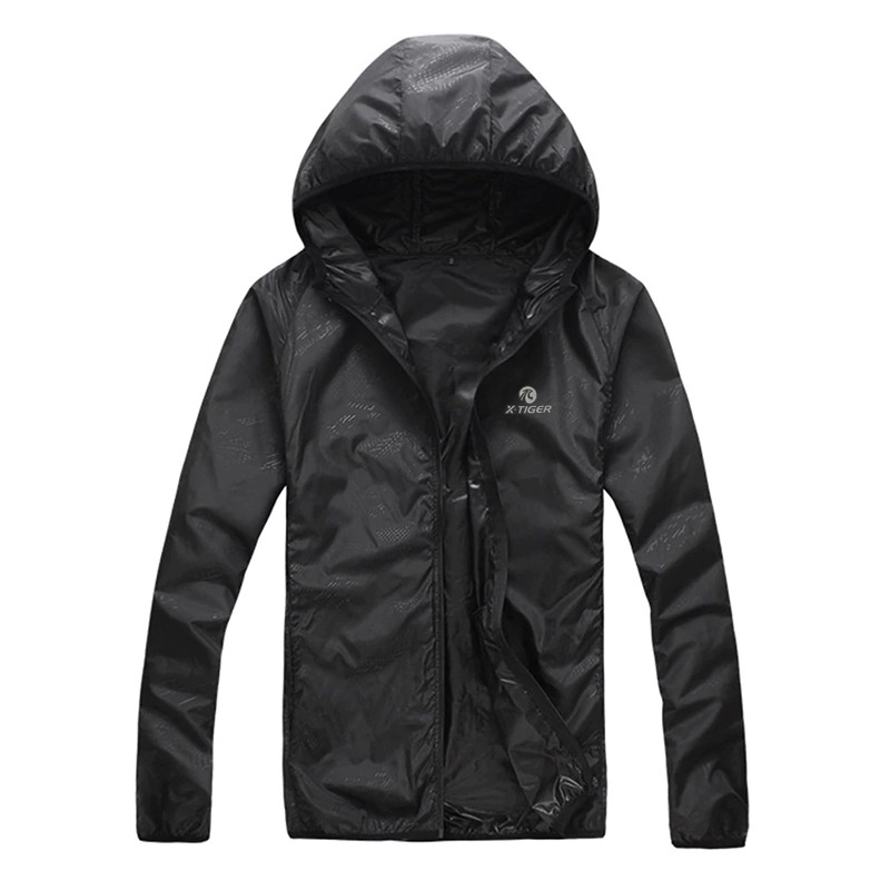 Ветровка велосипеда чоловіків X-Tiger XM-CGY-16201 Чорний 3XL