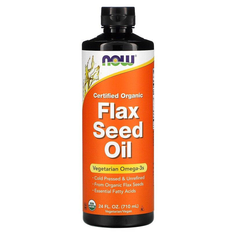 Flax Seed Oil Now Foods 710 мл
