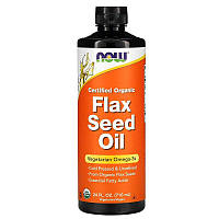 Flax Seed Oil Now Foods 710 мл