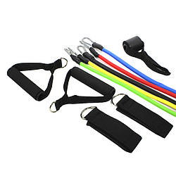 Набір трубчастих розширювачів для фітнесу живого монстра 5 в 1 для вправ з ручками