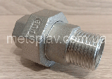 Муфта американка з нержавіючої сталі різьблення внутрішнє-зовнішнє Ду 25 AISI 304, фото 2