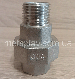 Муфта американка з нержавіючої сталі різьблення внутрішнє-зовнішнє Ду 25 AISI 304, фото 4