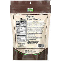 Насіння коноплі Hemp Seed Hearts Now Foods 227 г, фото 2
