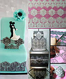Мат силіконовий Claire Bowman Damask 3D Lace Mat, фото 4