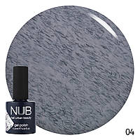 Гель-лак для ногтей NUB Fluffy Gel 11.8 мл, NUB 04 GRAY SWEATER