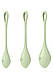 Силіконові вагінальні кульки Satisfyer Yoni Power 2 light green (3 шт), фото 4