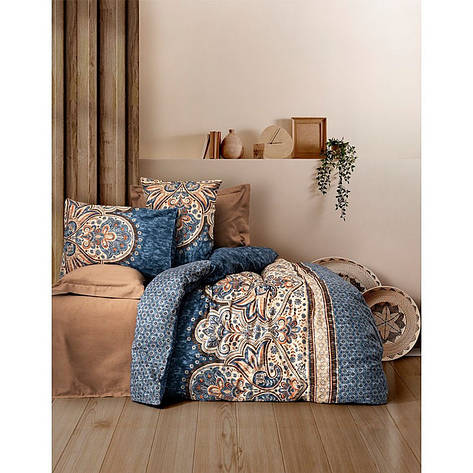 Постільна Білизна Cotton Box SATEN EZRA двоспальний євро, фото 1