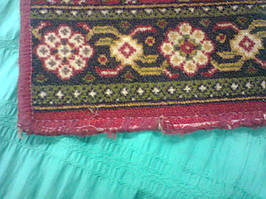 оверлок старых ковров