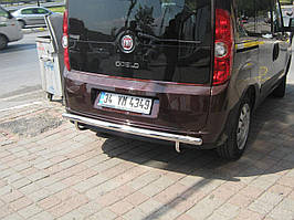 Захист заднього бампера пряма труба Fiat Doblo 2010+ Opel Combo 2010+ Туреччина Tamsan