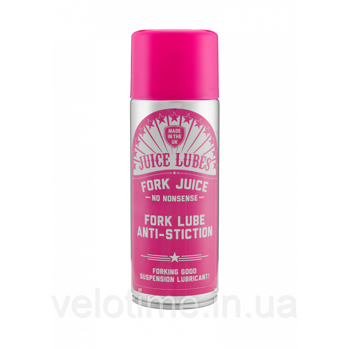 Спрей для вилки Juice Lubes The Original Suspension Lubricant and Cleaner 400мл (рожевий)
