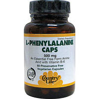 Фенилаланин (L-Phenylalanine) (500 мг) 60 капс.