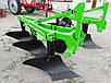 Плуг навісний 3 корпусний - 3х30 див. (низька/висока стійка / товста рама) Польський плуг для трактора, фото 2