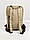 Рюкзак бежевый женский из экокожи минималистичный M83x11, фото 7