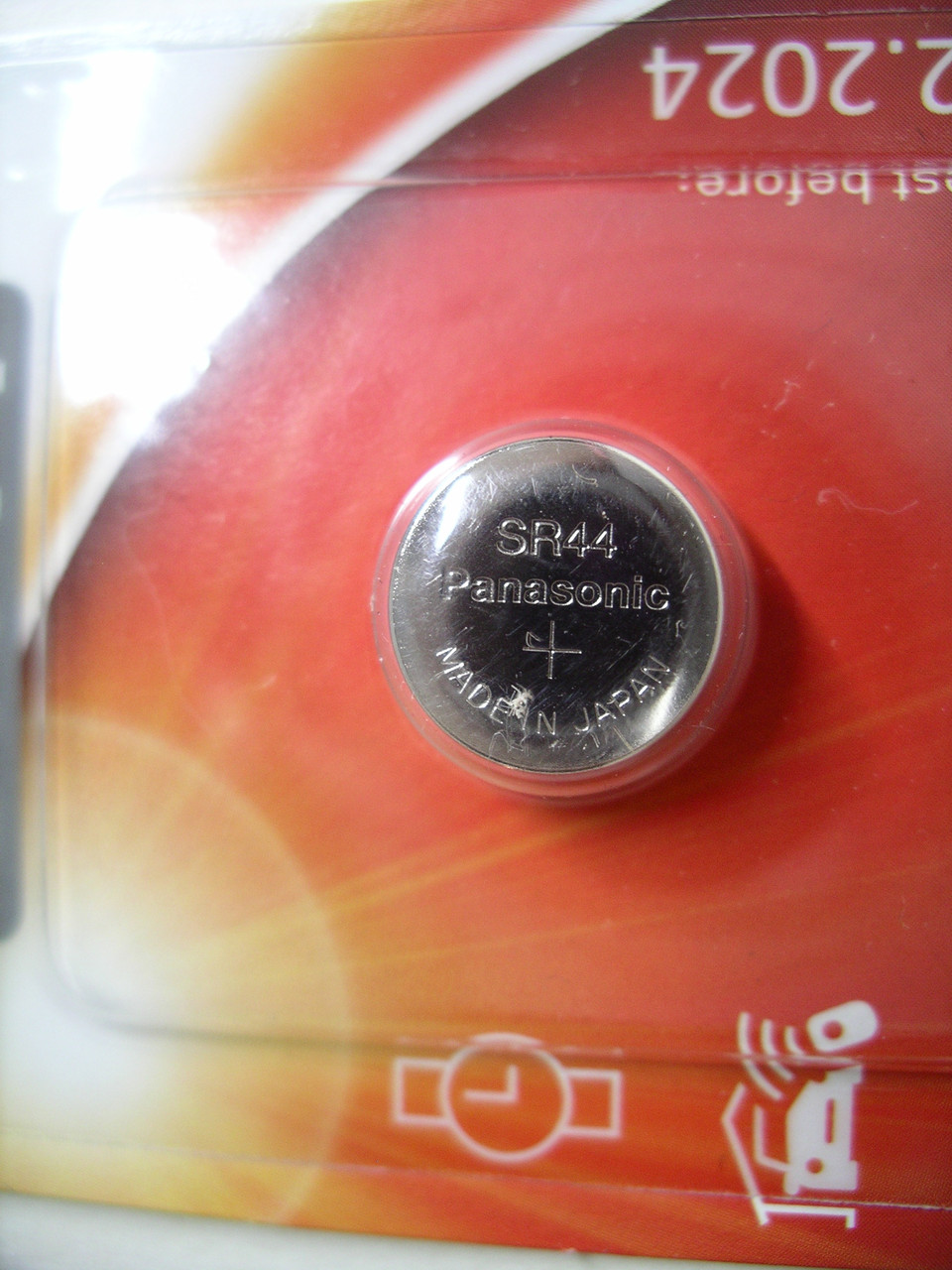 Батарейка Panasonic SR 44 Silver Oxide 1.55V - фото 2 - id-p1542447152