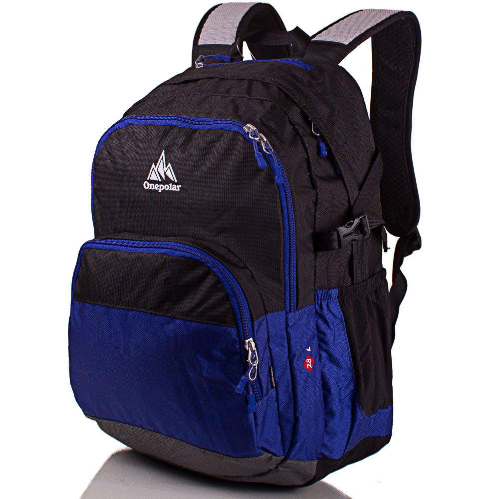 Рюкзак міський Onepolar Чоловічий рюкзак ONEPOLAR (ВАНПОЛАР) W1988-blue