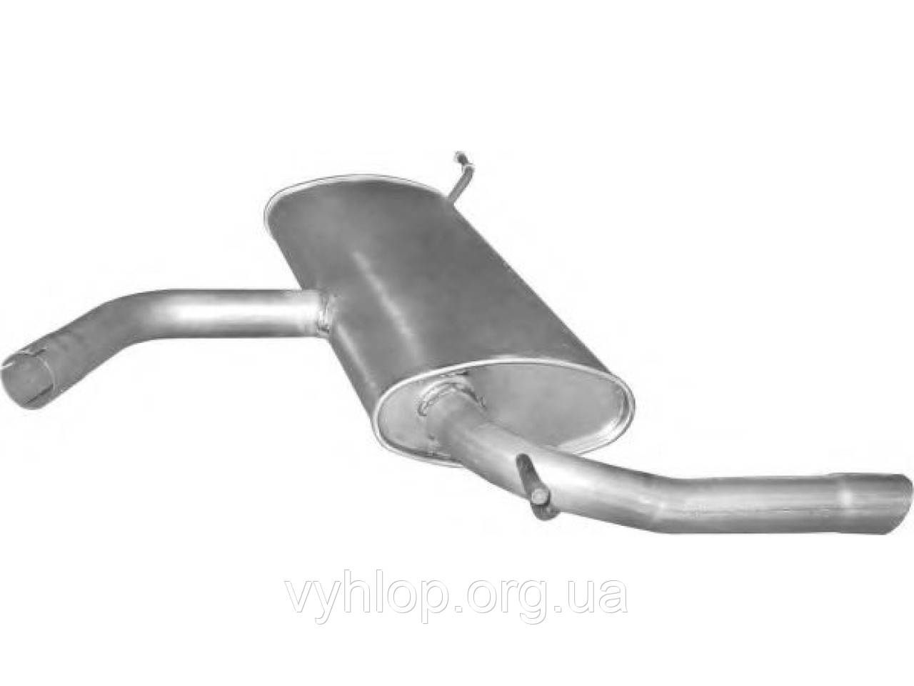 Глушник Сеат Алтеа (Seat Altea) 1.6 i 16V 05, Сеат Леон (Seat Leon) 1.6 i 16V 05-06 (23.76) Polmostrow