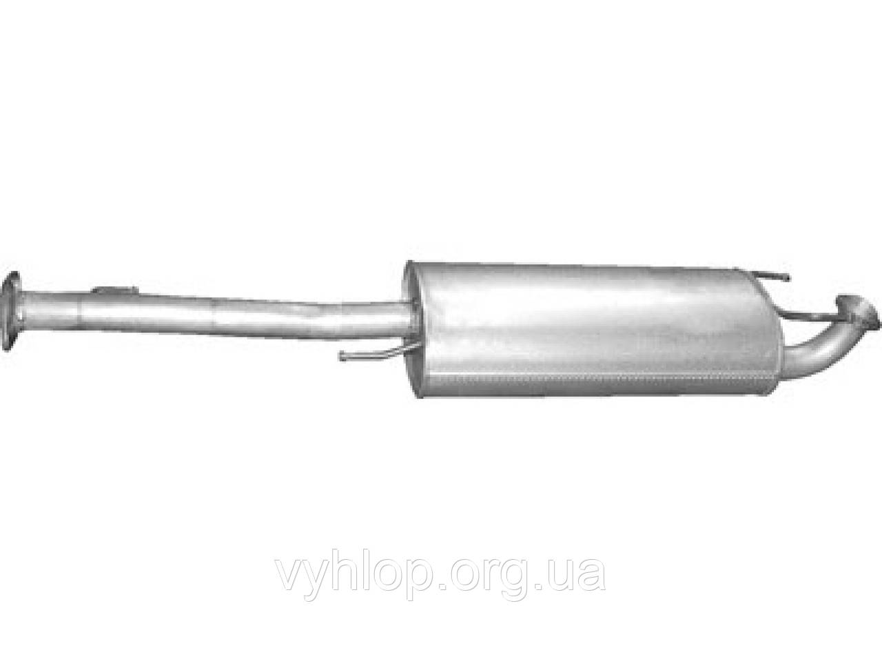 Глушник Тойота Ленд Крузер (Toyota Land Cruiser) (26.17) 4.0 V6 02 Polmostrow алюминизированный