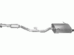 Глушник БМВ 3 Е36 (BMW 3 E36) (03.17) 1.8 94-95 Польща Polmostrow алюминизированный