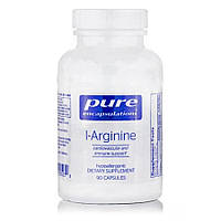 Аминокислота Pure Encapsulations L-Arginine, 90 капсул