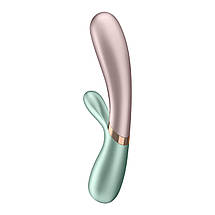 Вібратор-кролик з підігрівом Satisfyer Hot Lover Green SO5542, фото 4