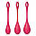 Набір йоні намистин Satisfyer Yoni Power 1 Red, діаметр 2-2,5-3см, вага 22-46-74гр ( SO5547 ), фото 4