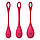 Набір йоні намистин Satisfyer Yoni Power 1 Red, діаметр 2-2,5-3см, вага 22-46-74гр ( SO5547 ), фото 5