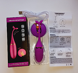 Міні вібратор віброяйце з пультом, вагінальна кулька з вібрацією, інтимні іграшки для жінок, фото 10