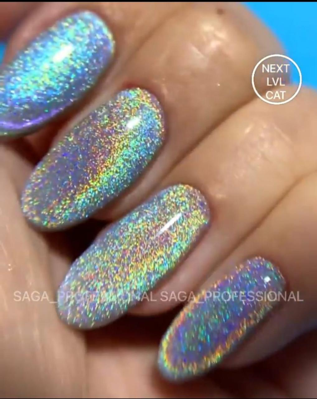 Гель-лак "Кошачий Глаз Призма" SAGA Cat Next LVL, 8 ML - Гель Лак ...