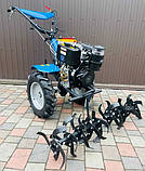 Мотоблок дизельний ДТЗ-512ДНЕ 12л.с. (стартер), фото 2