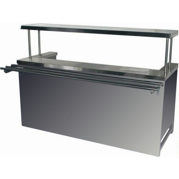 Мармит первых блюд с круглыми конфорками (МСЭ-1) МАСТЕР 304/430 FRIGATA 1800.0 (мм)