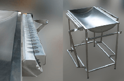 Стіл для нанизування риби СНР-1200-2, 1200 x 500 x 800 (мм)