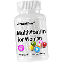 Витамины и минералы для женщин IronFlex Multivitamin for Women 100 таблеток