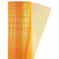 Стеклосетка штукатурная щелочестойкая оранжевая 145г/м2 5×5мм 1×50м SIGMA (8406831)