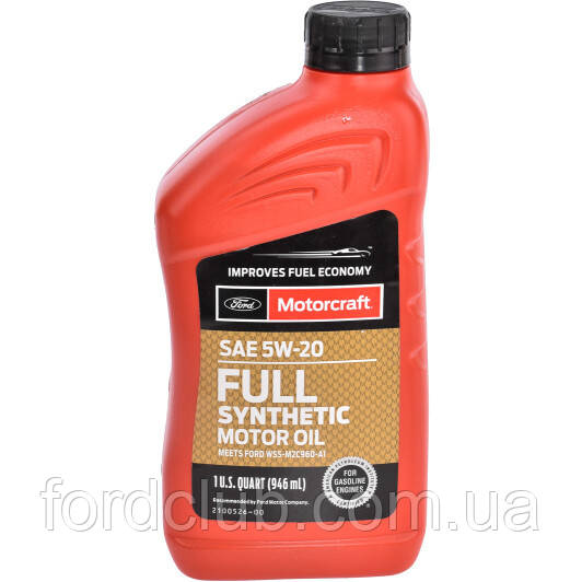 Ford Motorcraft Full Synthetic 5W-20 - фото 1 - id-p1022904528