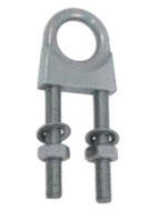 U-болт посилений, арт. 814112425, нержавіюча сталь А4, 25мм