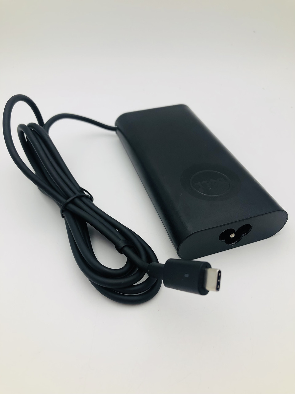 Блок живлення для ноутбука Dell, роз'єм Type-C, 20 V, 4.5 A, 90 W, чорний, без кабелю, Oval Shell, ORIG