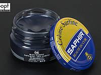 Увлажняющий крем для обуви Saphir Creme Surfine, цв. темно-синий (06), 50 мл (0032)