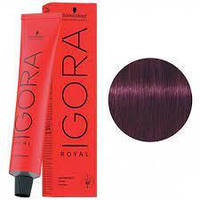 Фарба для волосся Schwarzkopf  Igora Royal 6-99 темний русявий фіолетовий екстра — 60 мл